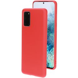Mobiparts Samsung Galaxy S20 Plus Silicone Back cover - Scarlet Red