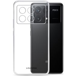 Mobilize Gelly Clear POCO X6 Pro Elastyczne TPU Etui plecki - Przezroczysty