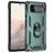 Mobigear Armor Ring Google Pixel 6 Plástico rígido Capa traseira Antichoque com anel - Verde