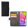Mobilize Classic Gelly Wallet Samsung Galaxy A03s Lompakkokotelo + Setelitasku - Musta