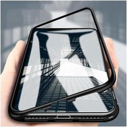 Mobigear GlassGuard iPhone 11 Pro Vidro temperado Capa traseira - Preto / Transparente