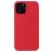 Mobigear Rubber Touch iPhone 13 Pro Max Silikone Bagsidecover - Carmine