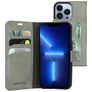 Mobiparts Classic Wallet iPhone 13 Pro Knížkové pouzdro Peněženka - Granite Grey