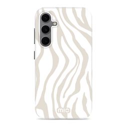MIO Samsung Galaxy S24 FE MagSafe Funda Plástico rígido Carcasa - Sandy Zebra