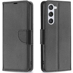 Mobigear Excellent Samsung Galaxy S23 Pungetui med Seddelrum - Sort