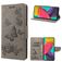 Mobigear Butterfly Samsung Galaxy M53 Funda tipo libro Cartera - Gris