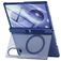 Mobigear Kickstand Samsung Galaxy Z Fold 8 MagSafe Plástico rígido Capa traseira Antichoque com suporte - Azul