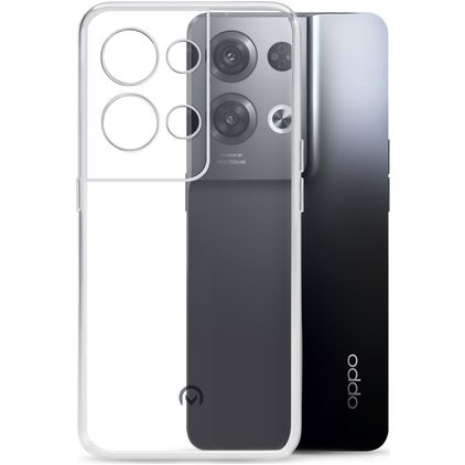 Mobilize Gelly Transparente OPPO Reno 8 TPU flexible Carcasa - Transparente