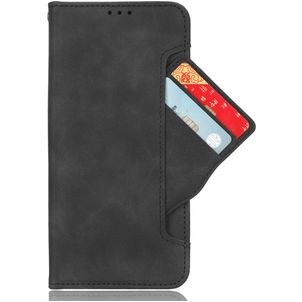 Mobigear Slide Wallet OPPO Find X9 Cover a libro portafoglio - Nero