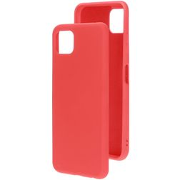 Mobiparts Samsung Galaxy A22 5G Silikon Zadní kryt - Scarlet Red