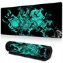 Mobigear Anti-Slip Tappetino per mouse - 40 x 90 cm - Abstract Fluid 34