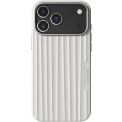 Nudient Bold iPhone 18 Pro Max MagSafe Fodral Hårdplast Skal - Chalk White