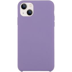 Mobigear Rubber Touch iPhone 15 Silikone Bagsidecover - Lilla
