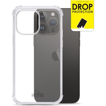 My Style Protective Flex Clear iPhone 14 Pro Max Elastyczne TPU Etui plecki Wstrząsoodporne - Przezroczysty