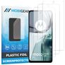 Mobigear Motorola Moto G62 Skärmskydd Skyddsfilm - Skalvänligt (3-pack)