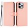 Mobigear Urban Wallet iPhone 16 Pro Max Pungetui med Seddelrum - Lyserød