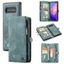 CaseMe 008 Samsung Galaxy S10 Plus Case Detachable 2-in-1 Wallet Case Wallet - Blue