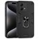 Mobigear Armor Ring Motorola Moto G84 Hardcase Back cover Antiurto con anello - Nero