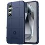 Mobigear Rugged Shield Samsung Galaxy S24 FE TPU flexível Capa traseira Antichoque - Azul