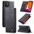 CaseMe 013 iPhone 11 Etui z klapką typu portfel - Czarny