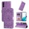 Mobigear Sunflower Samsung Galaxy S23 Cover a libro portafoglio - Viola