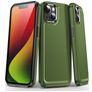 Mobigear Slim Armor iPhone 15 Plus Kova Suojakuori Iskunkestävä - Vihreä