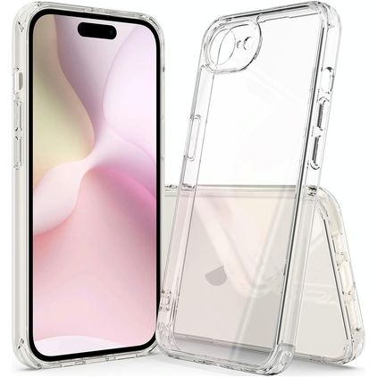 Mobigear Crystal Clear iPhone 16e Hardcase Etui plecki - Przezroczysty