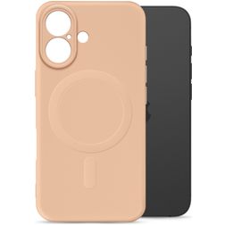 My Style Protective Flex iPhone 16 MagSafe Flexibel TPU Skal - Soft Pink