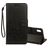 Mobigear Flowers iPhone XR Etui z klapką typu portfel - Czarny