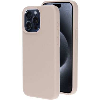 Mobiparts iPhone 15 Pro Max Silikon Etui plecki - Soft Salmon