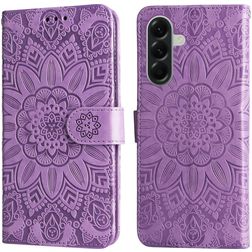 Mobigear Sunflower Samsung Galaxy A57 Capa livro Carteira - Roxo