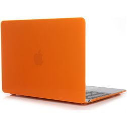 Mobigear Glossy MacBook 12 polegadas (2015-2017) Capa rígida para MacBook - Laranja - Modelo A1534