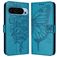 Mobigear Butterfly Google Pixel 9 Pro XL Lompakkokotelo + Setelitasku - Sininen