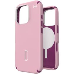 Speck Presidio2 Pro iPhone 16 Pro MagSafe Kova Suojakuori Iskunkestävä - Vaaleanpunainen