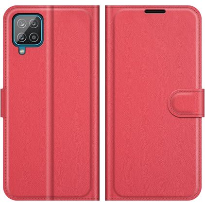 Mobigear Classic Samsung Galaxy A22 4G Funda tipo libro Cartera - Rojo