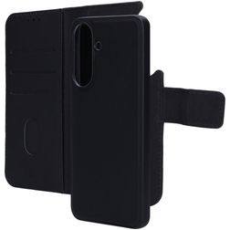 Mobiparts Samsung Galaxy A57 Case Genuine Leather Detachable 2-in-1 Wallet Case Wallet - Black