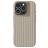 Nudient Bold iPhone 16 Pro MagSafe Plástico rígido Capa traseira - Linen Beige