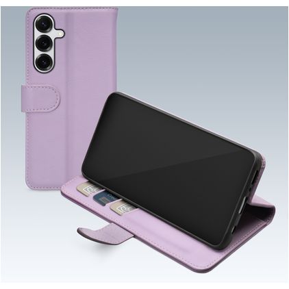 Mobilize Premium Gelly Samsung Galaxy S26 Plus Lompakkokotelo + Setelitasku - Violetti