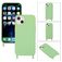Mobigear Lanyard iPhone 14 Plus Silikon Skal med rem - Grön