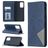 Mobigear Rhombus Slim Samsung Galaxy A52 Plånboksfodral - Blå