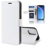 Mobigear Wallet iPhone 11 Funda tipo libro Cartera - Blanco