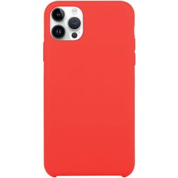 Mobigear Rubber Touch iPhone 15 Pro Silicone Back cover - Rosso