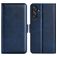 Mobigear Slim Magnet Samsung Galaxy M55 Cover a libro portafoglio - Blu scuro