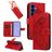 Mobigear Butterfly Samsung Galaxy S26 Plus Cover a libro portafoglio - Rosso