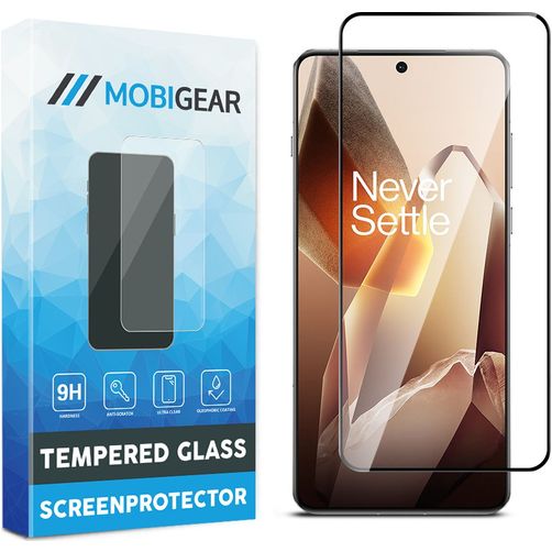 Mobigear Premium OnePlus 13 Vetro Protezione schermo - Compatibile con le cover - Nero