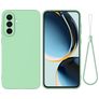 Mobigear Rubber Touch Samsung Galaxy A57 Silicona Carcasa - Verde