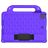 Mobigear Diamond iPad Mini 7 (2024) Capa para crianças com pega - Roxo