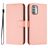 Mobigear Urban Wallet Nokia G42 Wallet case - Pink