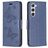 Mobigear Butterfly Samsung Galaxy S23 Funda tipo libro Cartera - Azul