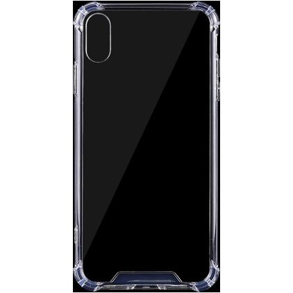Mobigear Cushion Transparente iPhone XR TPU flexible Carcasa Antigolpes - Transparente